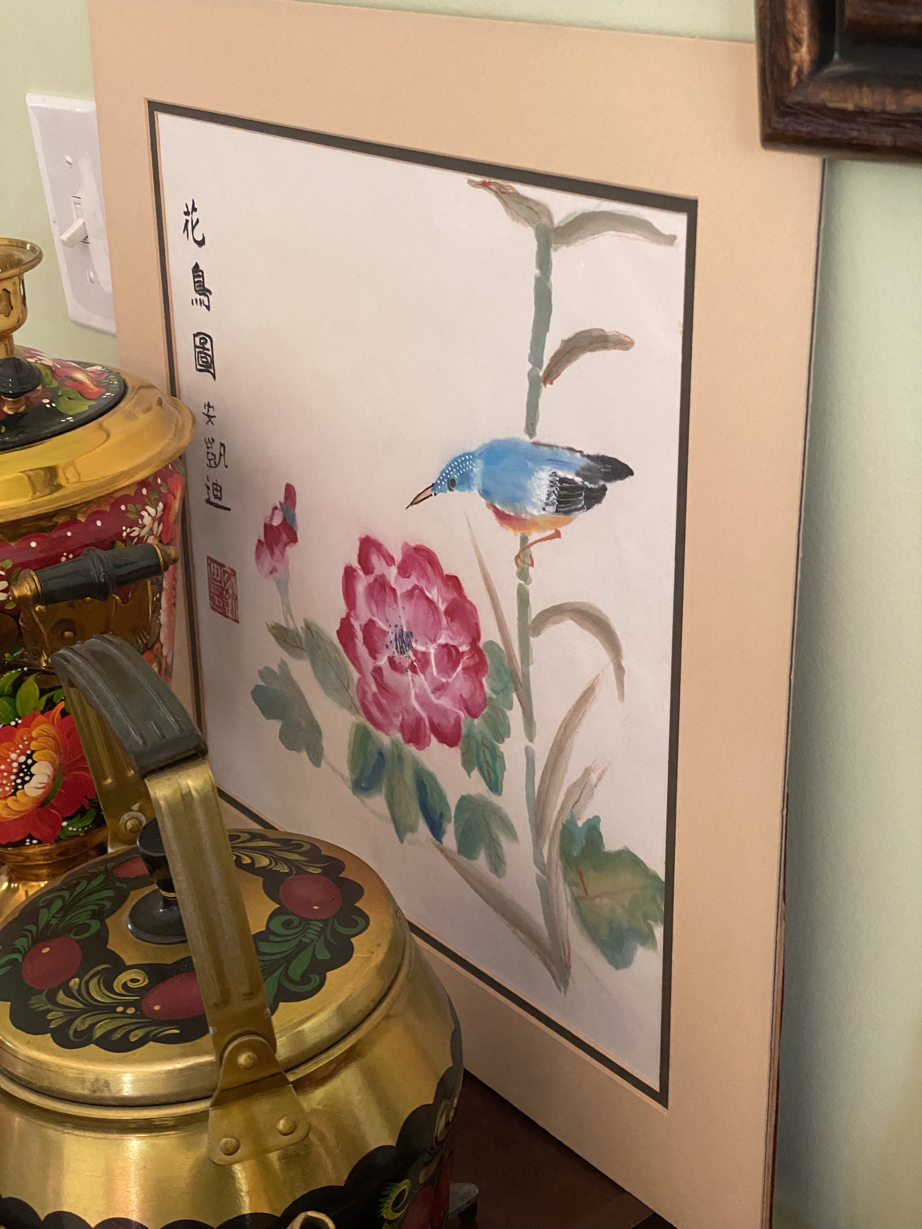 Sunset Reflection painting