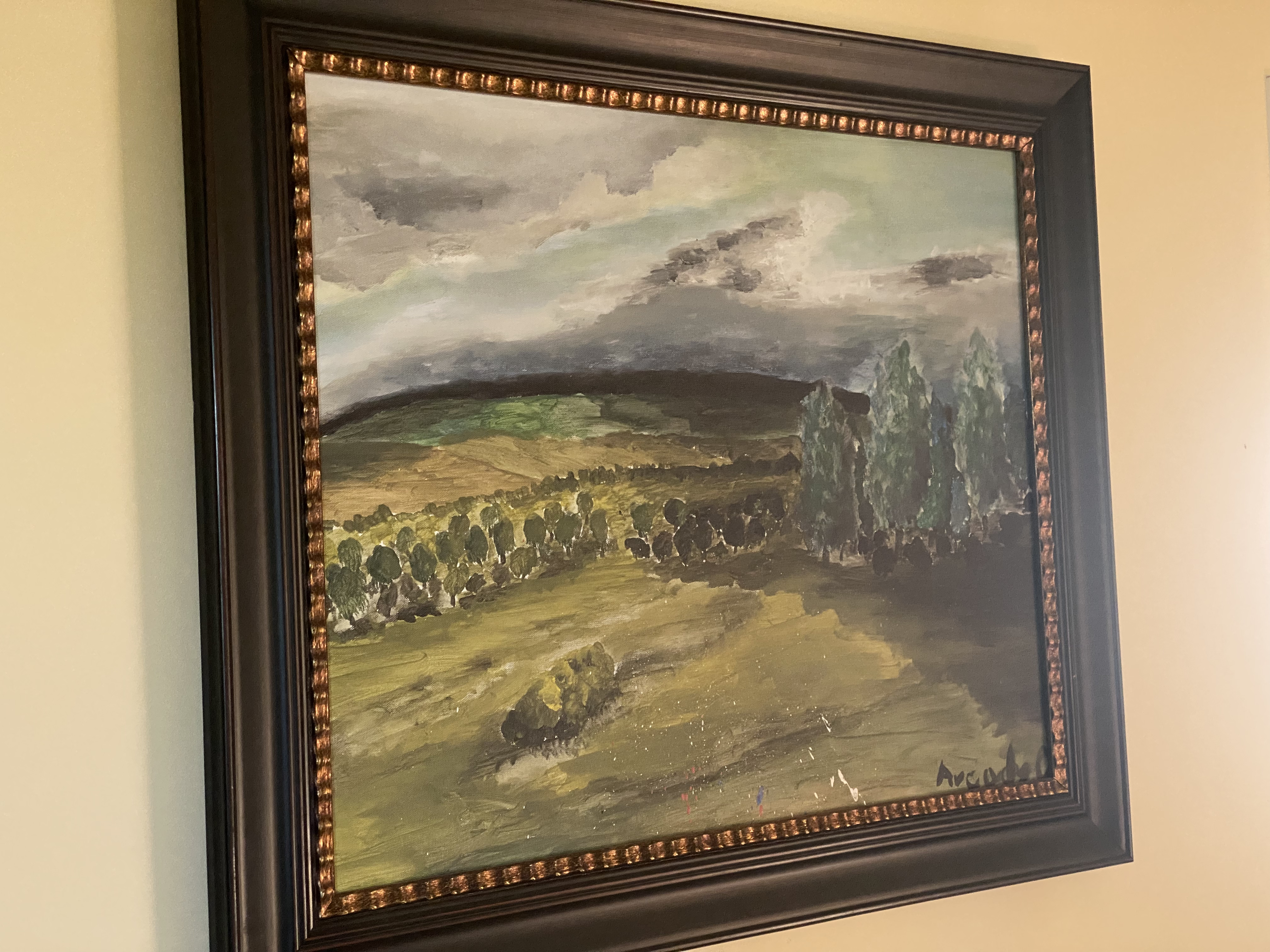 Storm On the Horizon painting